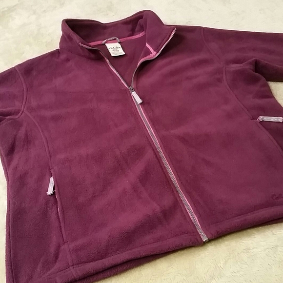 Womens Cabela's Polartec Fleece Jacket - Picture 1 of 5